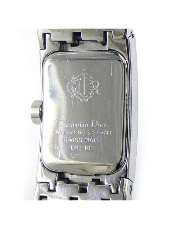 Dior Watch Diophilic Square Black Dial SS Quartz Analog main image 5